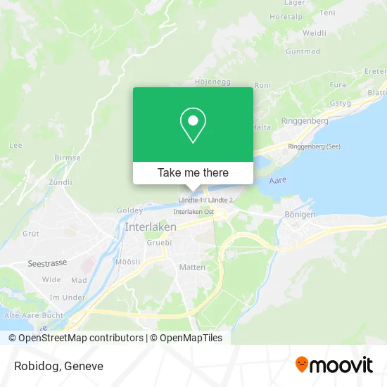 Robidog map