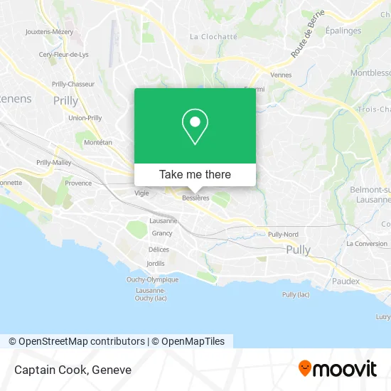 Captain Cook plan