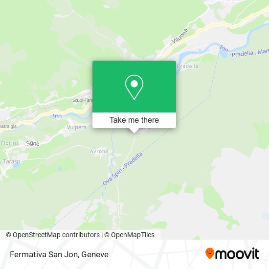 Fermativa San Jon map
