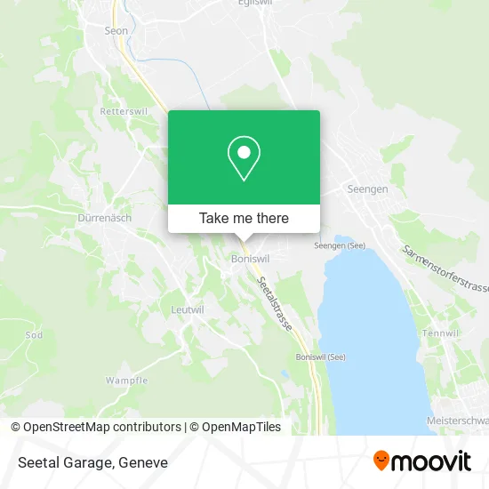 Seetal Garage map