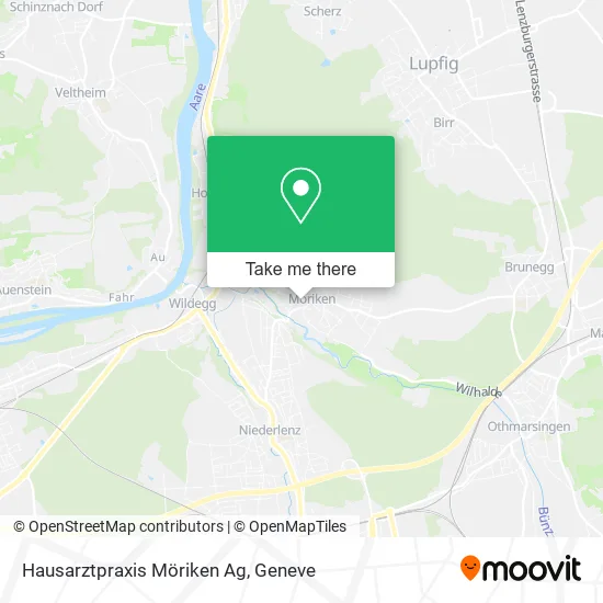Hausarztpraxis Möriken Ag map