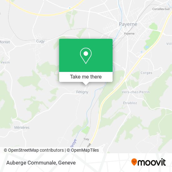 Auberge Communale map