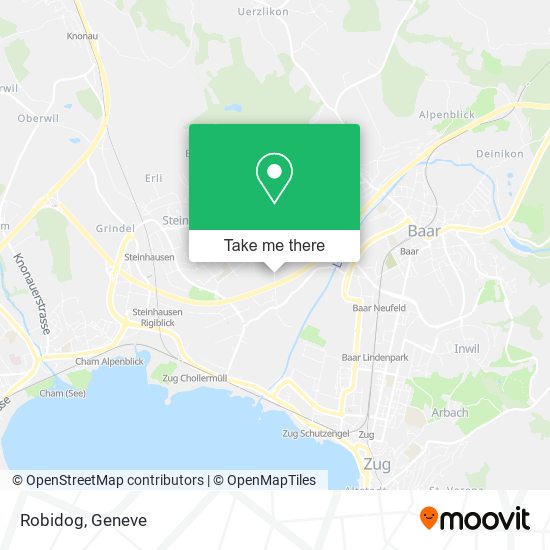Robidog map