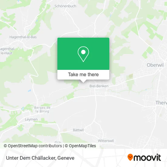 Unter Dem Chällacker map