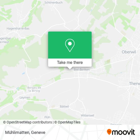 Mühlimatten map
