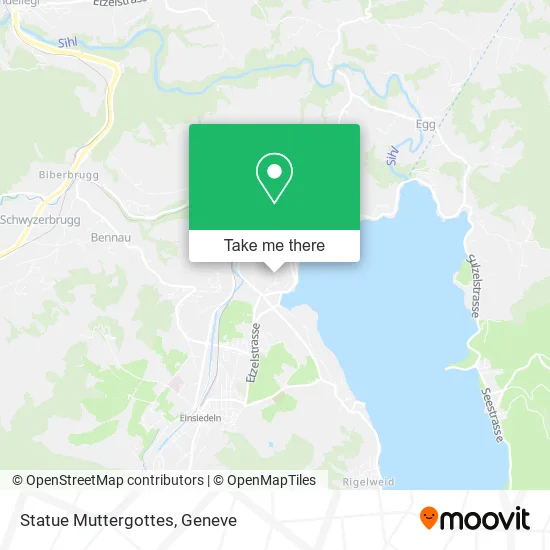 Statue Muttergottes map