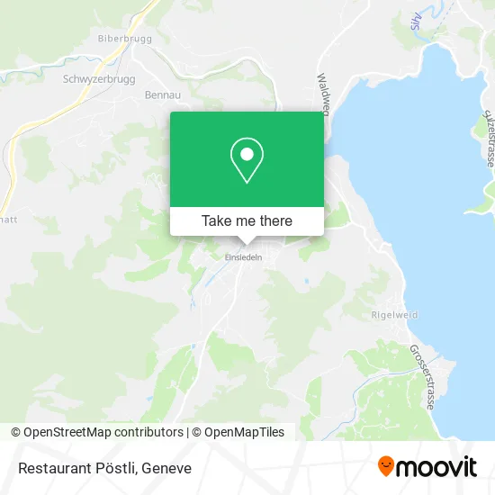 Restaurant Pöstli map