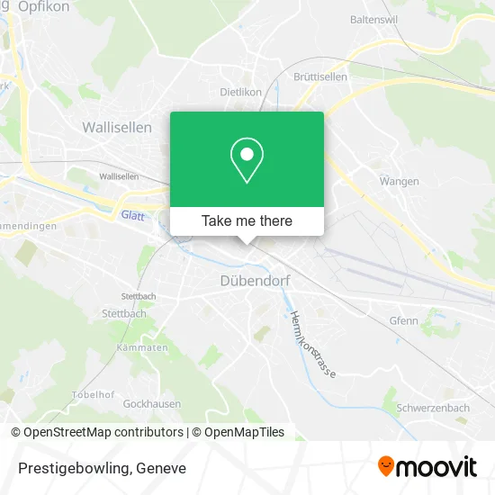 Prestigebowling map