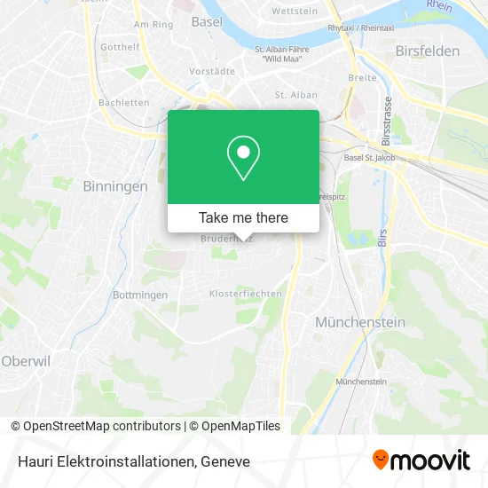 Hauri Elektroinstallationen plan