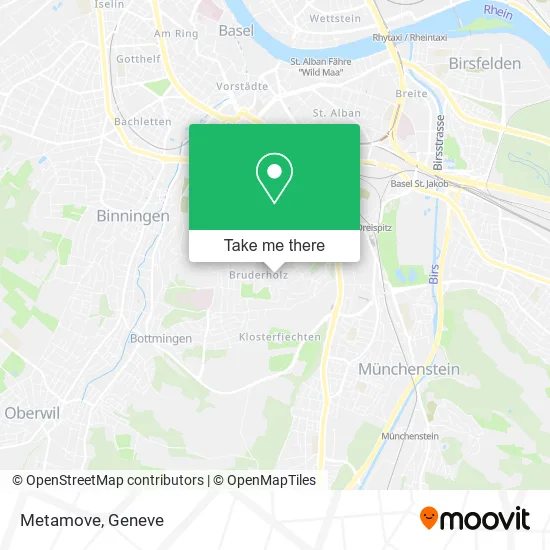 Metamove map