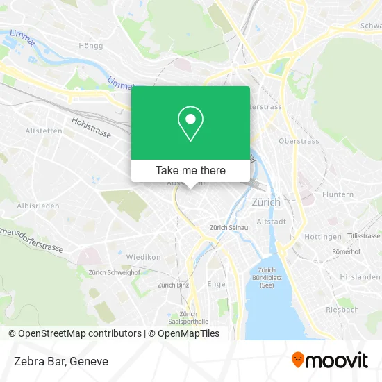 Zebra Bar map