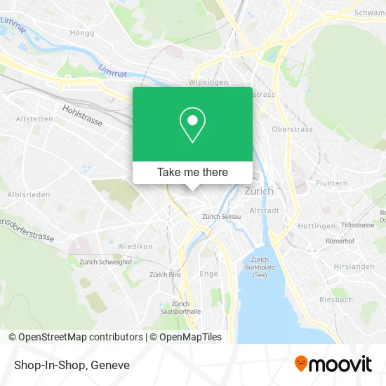 Shop-In-Shop map