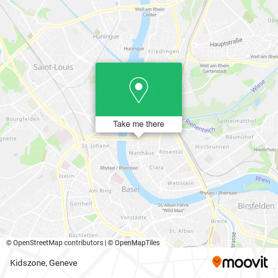 Kidszone map