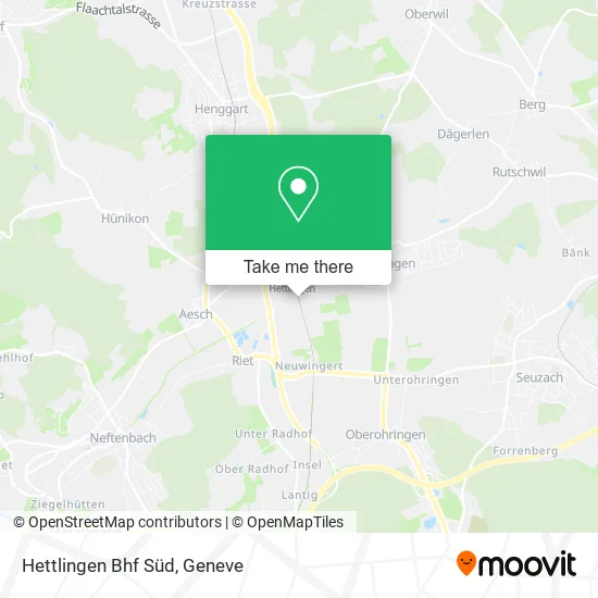 Hettlingen Bhf Süd map