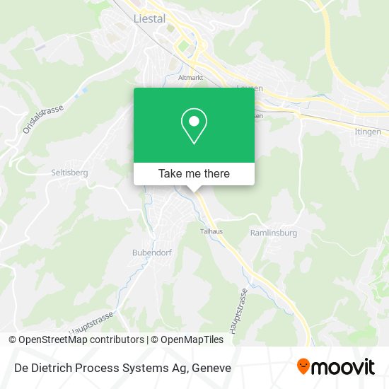 De Dietrich Process Systems Ag map