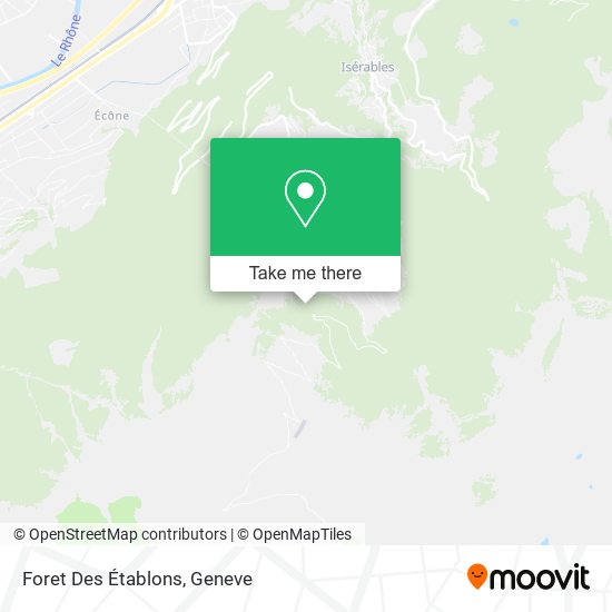Foret Des Établons map