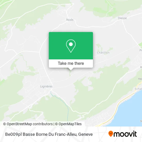 Be009pl Basse Borne Du Franc-Alleu map
