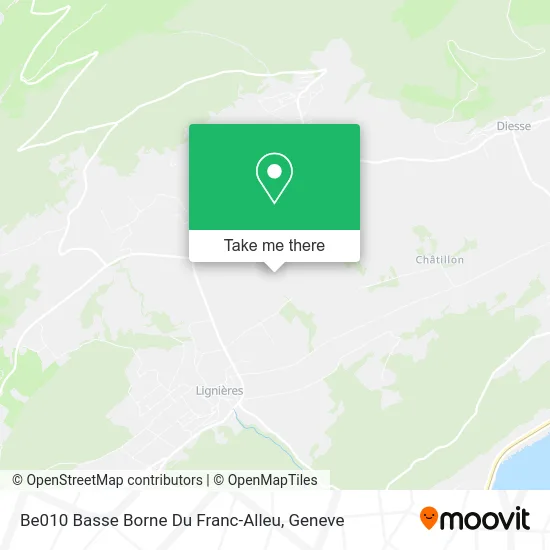 Be010 Basse Borne Du Franc-Alleu map