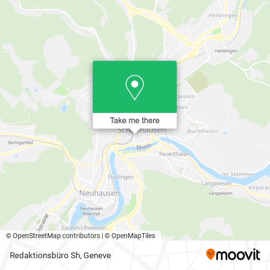 Redaktionsbüro Sh map