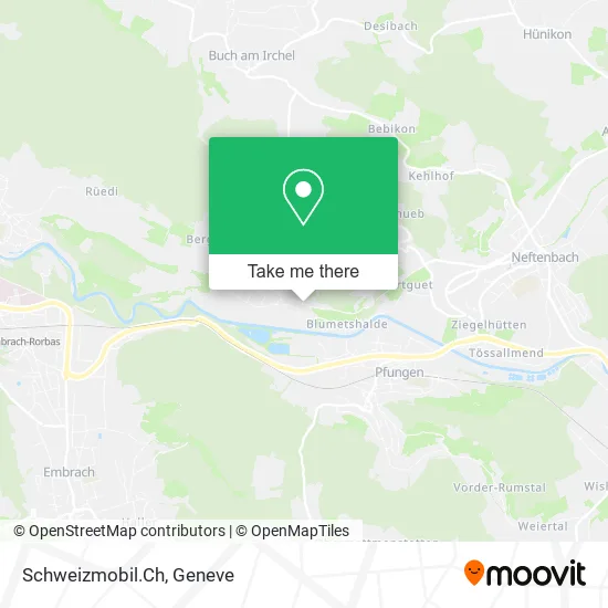 Schweizmobil.Ch map