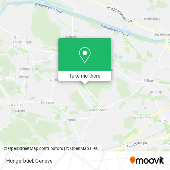 Hungerbüel map