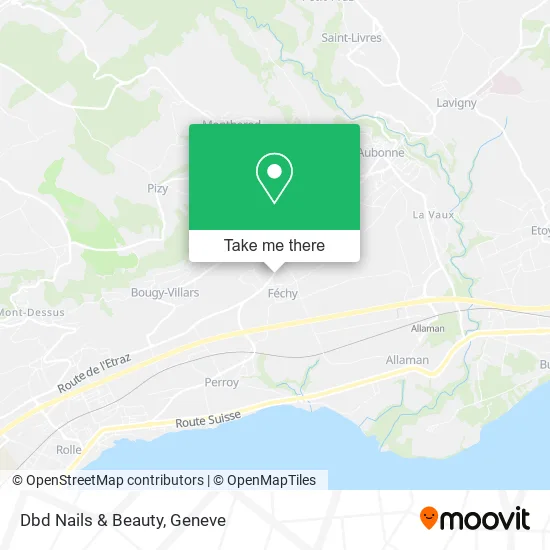 Dbd Nails & Beauty map