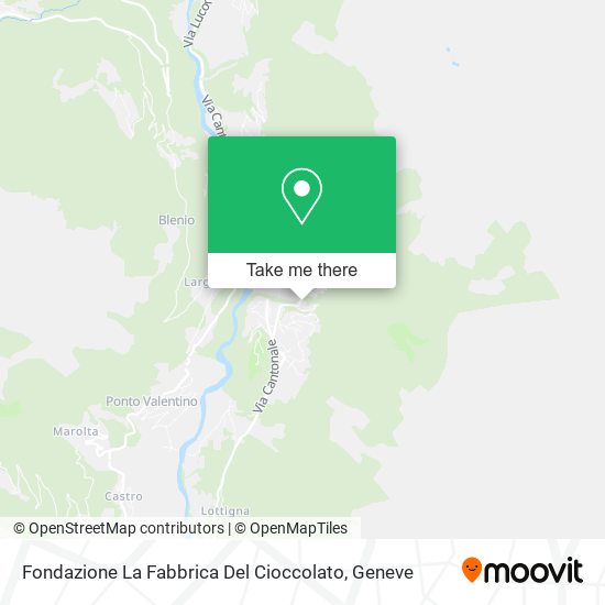 Fondazione La Fabbrica Del Cioccolato map