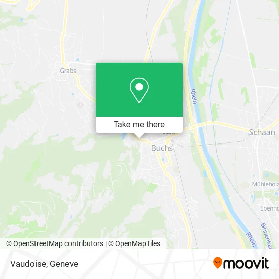 Vaudoise map