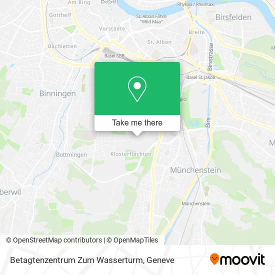 Betagtenzentrum Zum Wasserturm map