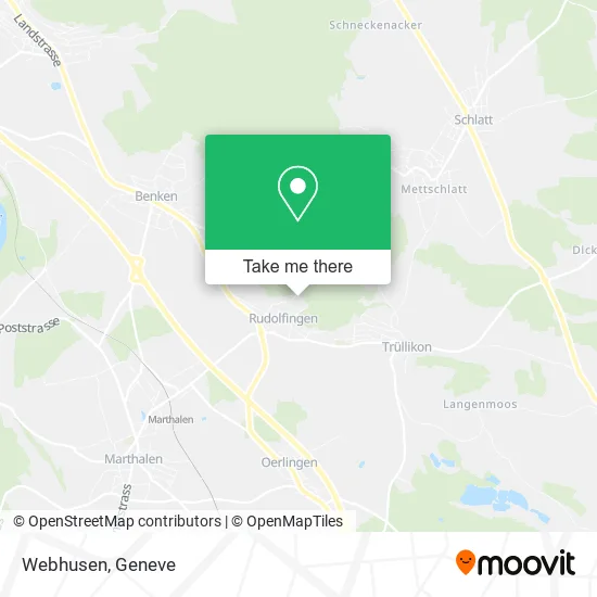 Webhusen map