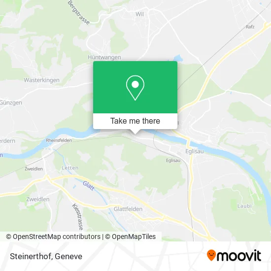 Steinerthof map