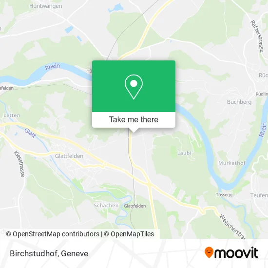 Birchstudhof map