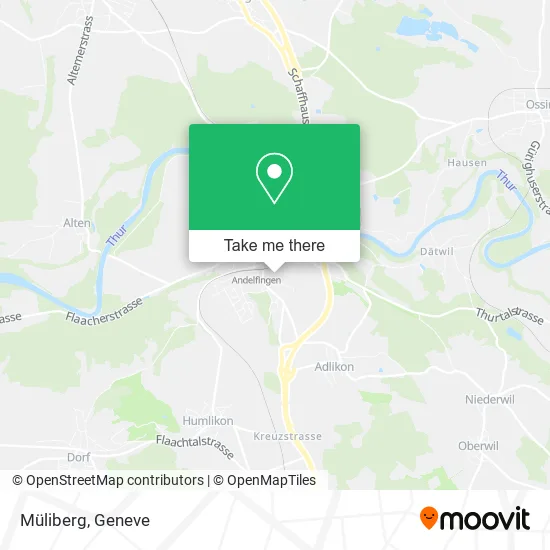 Müliberg map