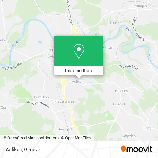 Adlikon map