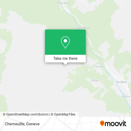 Chemeuille map