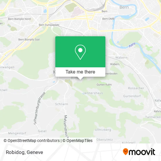 Robidog map