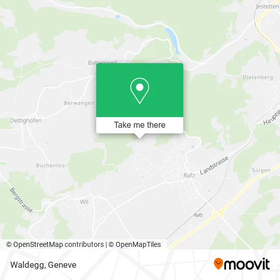 Waldegg map