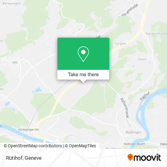 Rütihof map