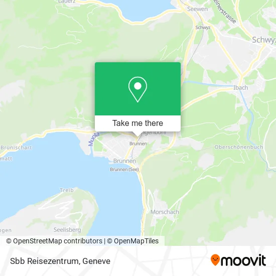 Sbb Reisezentrum map