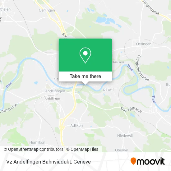Vz Andelfingen Bahnviadukt map