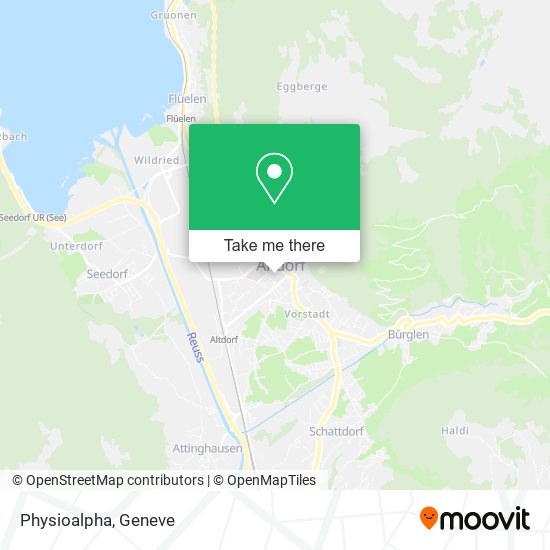 Physioalpha map
