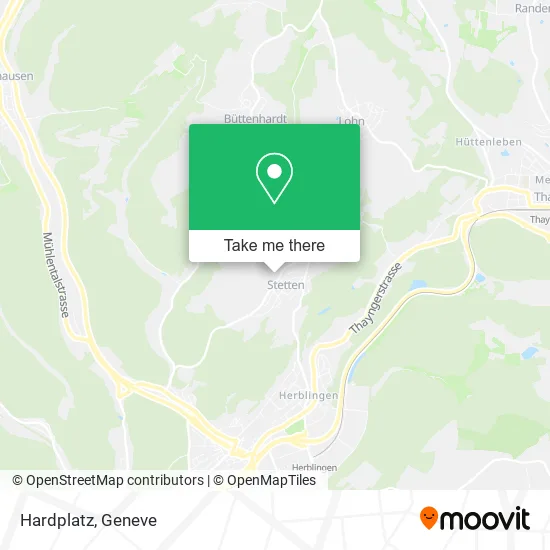 Hardplatz map