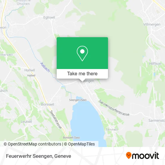 Feuerwerhr Seengen map