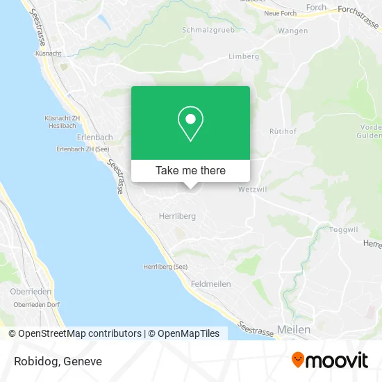 Robidog map
