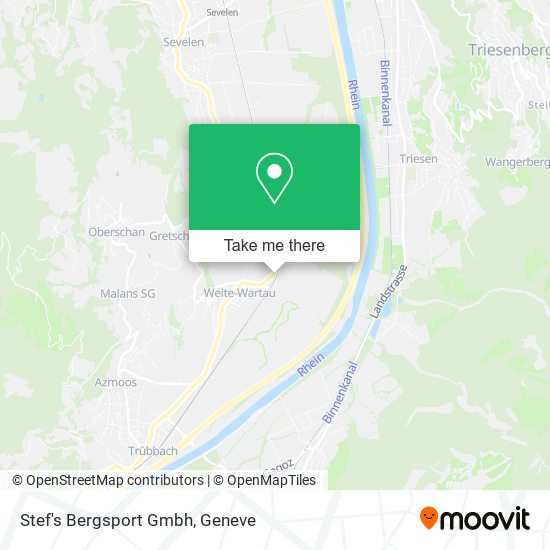 Stef's Bergsport Gmbh map