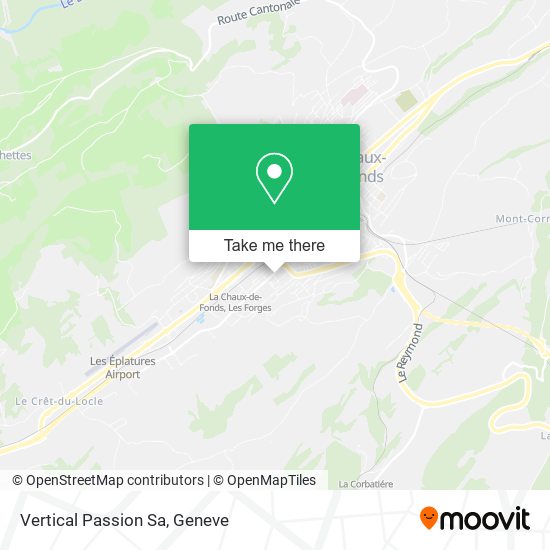 Vertical Passion Sa map