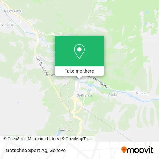 Gotschna Sport Ag map