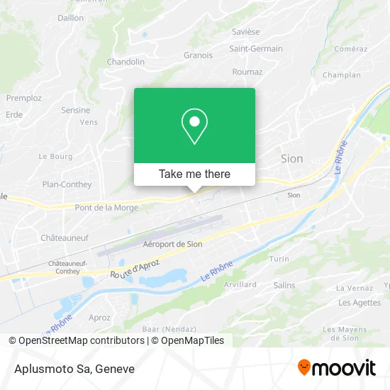 Aplusmoto Sa map