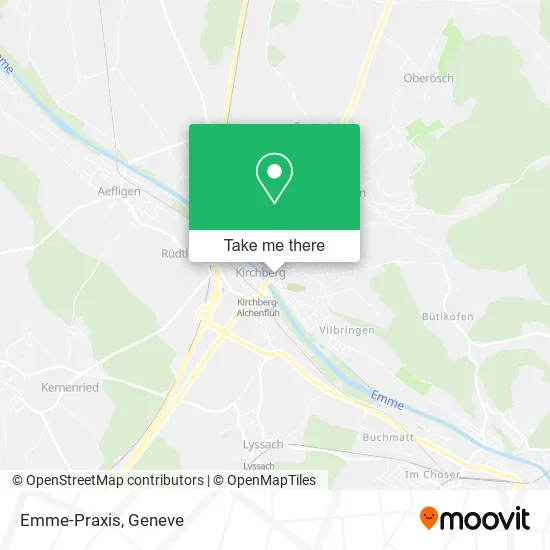 Emme-Praxis map