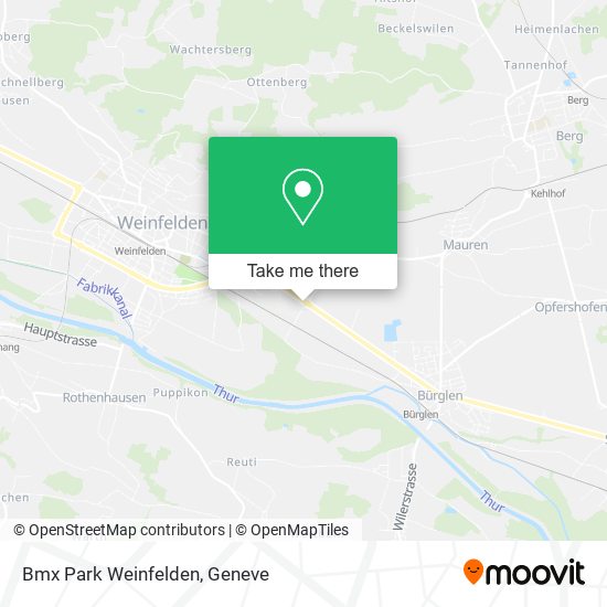 Bmx Park Weinfelden map